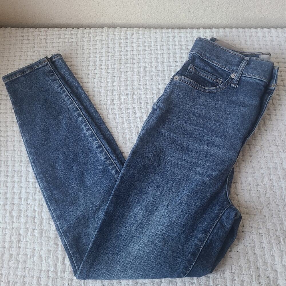 Everlane The Way High Skinny Jean Classic Blue Jeans Size 26